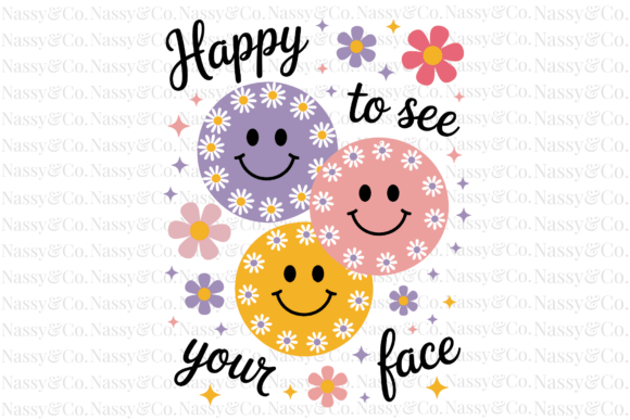 Happy to See Your Face Back School PNG