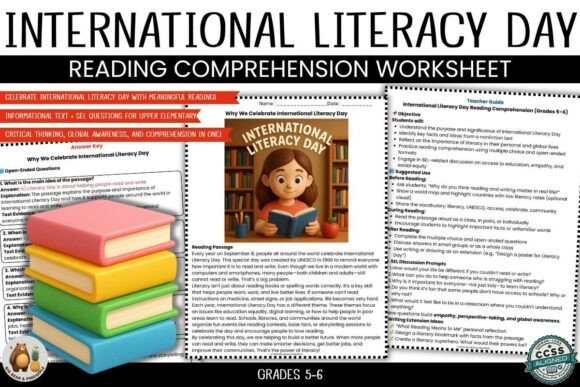 International Literacy Day Reading: Empowering Minds and Shaping Futures