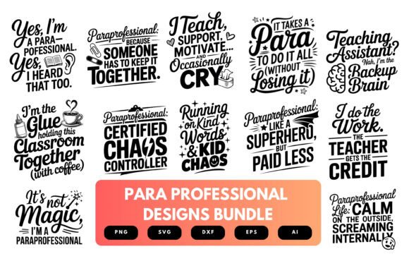 Para Professional SVG Bundle for Creative Projects