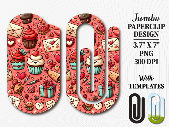 Sweet Cupcake Love Jumbo Paperclip PNG: A Practical Review for Creators